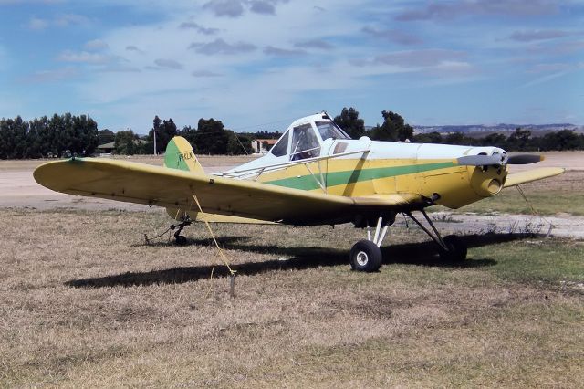 Vans RV-10 (VH-KLN) - PIPER PA-25-235 PAWNEE C - REG VH-KLN (CN 25-4478) - GAWLER SA. AUSTRALIA - YGAW 11/1/1975 35MM SLIDE CONVERSION USING A LIGHTBOX AND A NIKON L810 DIGITAL CAMERA IN THE MACRO MODE.