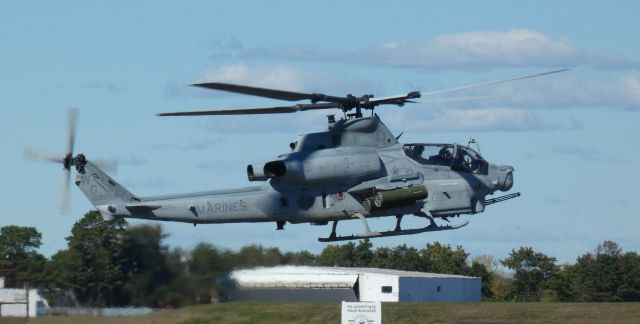 16-9858 — - Shortly after liftoff is this US Marine Bell AH-1Z "Viper" Gunship Rotorcraft in the Autumn of 2024.