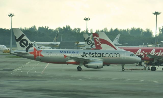 Airbus A320 (9V-JSN) - Jetstar Asia Airbus A320-200 9V-JSN in Singapore 