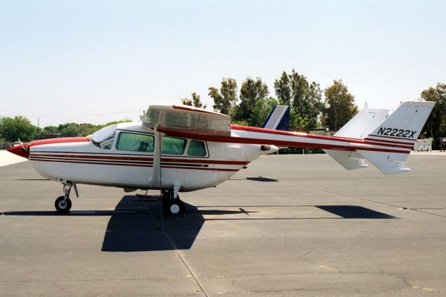 Cessna Super Skymaster (N2222X) - Seen here in Jun-02.