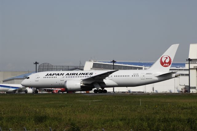 Boeing 787-8 (JA822J) - Departure at Narita Intl Airport Rnwy34L on 2012/10/13