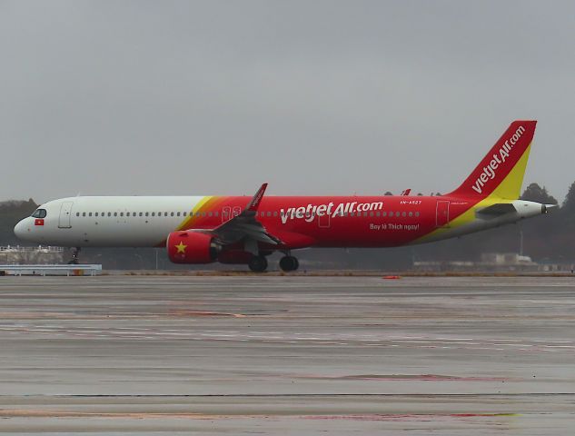 Airbus A321neo (VN-A527) - Photo taken on Feb 21, 2024.br /VJ933/21 NRT-HAN