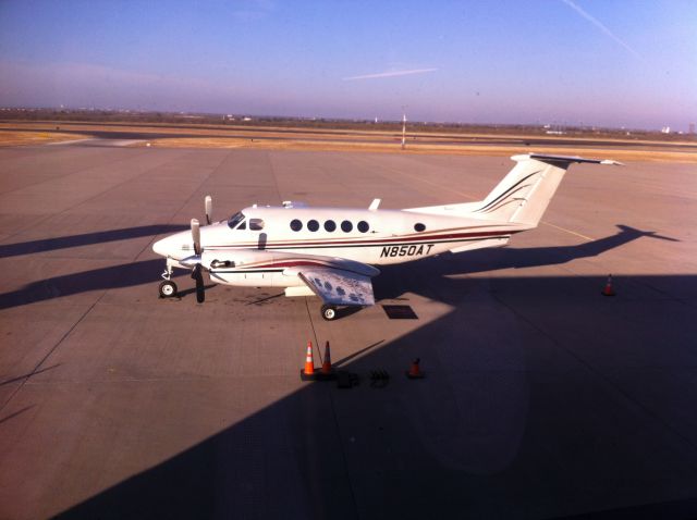 Beechcraft Super King Air 200 (N850AT) - At Abilene,Tx