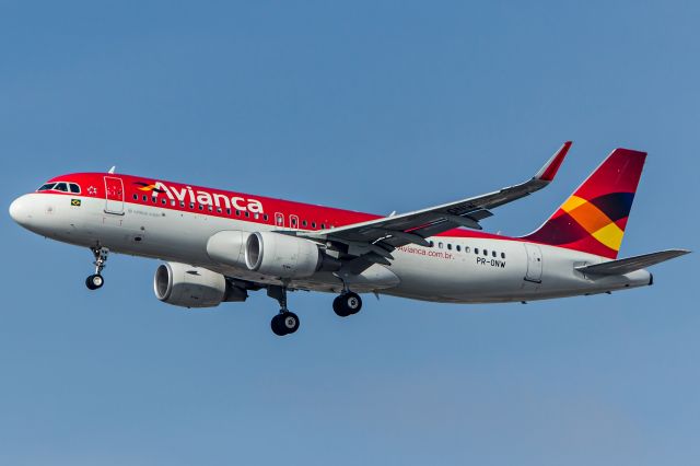 Airbus A320 (PR-ONW) - Avianca Brazil - Airbus A320-214br /Registration: PR-ONWbr /br /Maceio (MCZ) / São Paulo (GRU)br /br /Foto tirada em: 29/05/2016br /Fotografia: Marcelo Luiz