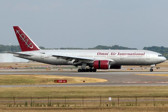 Boeing 777-200 (N918AX) - Charter from Bermuda to Nashville 7/7/12