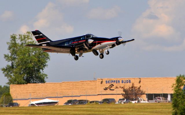 Beechcraft Duke (N43HD) - 08272011  Wings Over Waukesha Airshow