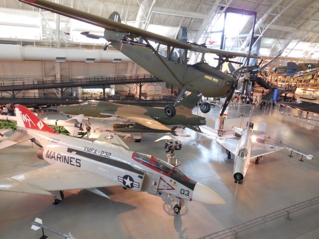 McDonnell Douglas F-4 Phantom 2 (VMFA232) - VMFA-232, A Rescued F-4 Phantom, On Display At The Steven Udvar Hazy Center Near Dulles Airport