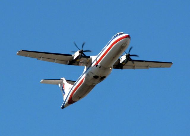 ATR ATR-72 (N529AM) - Off of runway 23 at the Shreveport Regional Airport.