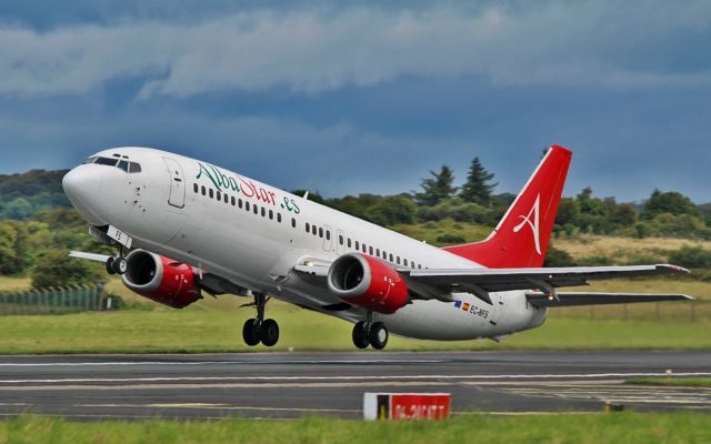 Boeing 737-700 (EC-MFS) - albastar b737 ec-mfs dep shannon 11/8/15.