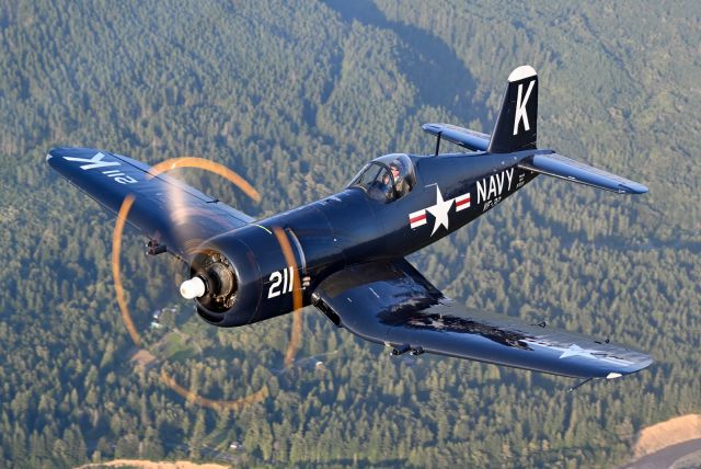 NX337A — - Erickson Aircraft Collection's Vought F4U Corsair