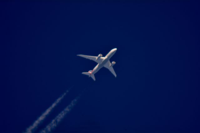 Boeing 787-8 (N807AA) - American Airlines 79 London Heathrow to Dallas/Fort Worth Intl over Cleveland 40,000 ft. 09.22.15.