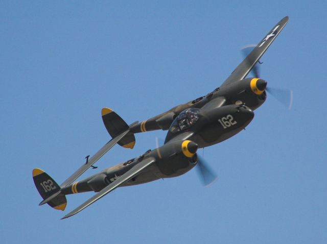 Lockheed P-38 Lightning (NX138AM) - P-38 of the Chino Planes of Fame in California