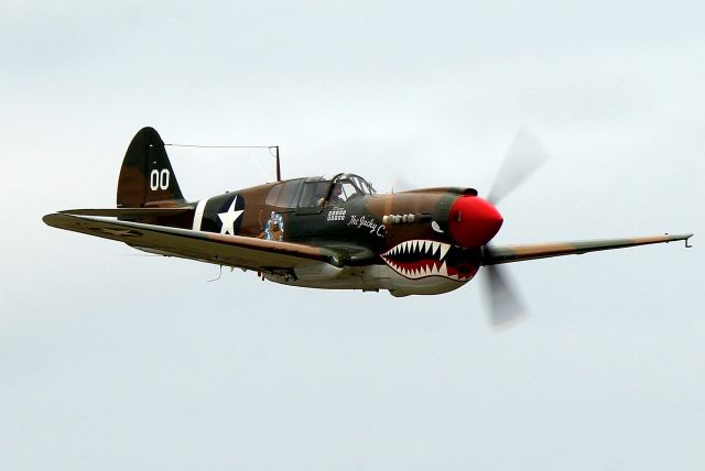 CURTISS Warhawk (NX1232N) - The Jacky C. from the American Airpower Museum, Farmingdale, NY at the Westfield Intl Air Show