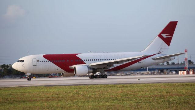 BOEING 767-200 (N603KW) - Departing from MIA on the evening of the 19th of July, 2018.