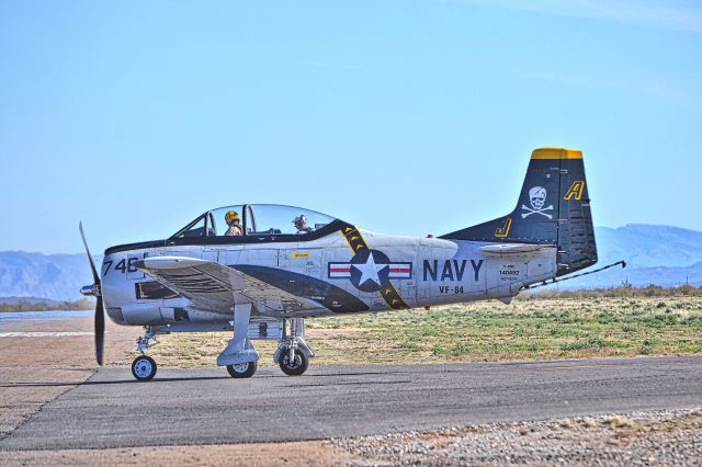 North American Trojan (N746SH) - Photographed taking runway 5 at Coolidge Arizona