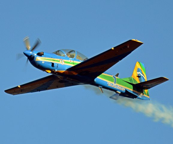 Embraer AT-29 (FAB5707) - EMBRAER EMB-314 SUPER TUCANO (A-29A) - Esquadrão de Demonstração Aérea (EDA) / Brazilian Air Force Demonstration Team