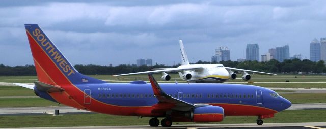 Antonov An-124 Ruslan (UR-82072) - SouthWest N7730A - Tampa