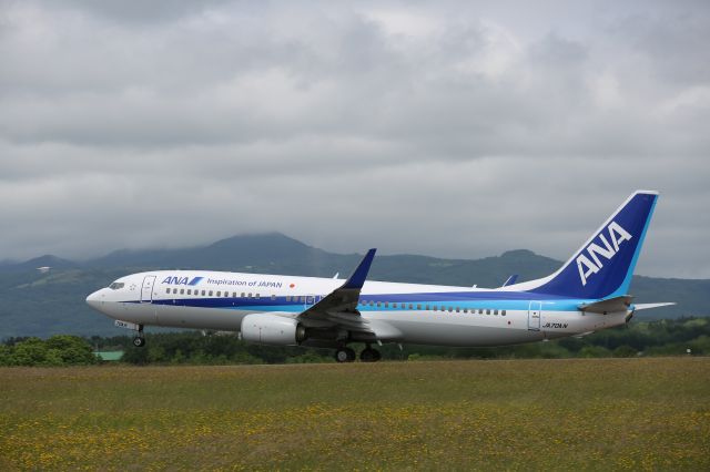 Boeing 737-800 (JA70AN) - 18 June 2016:HKD-ITM