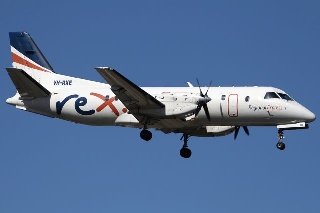 Saab 340 (VH-RXE) - on 9 August 2019