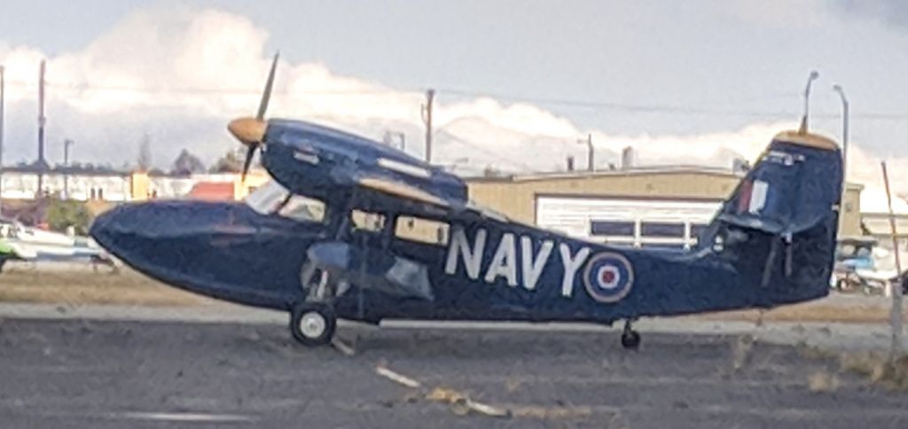 Grumman G-44 Widgeon (N141R) - Parked at a hangar at Merrill Field, Anchorage, AK