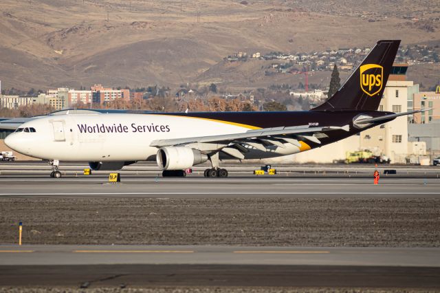 Airbus A300F4-600 (N141UP) - UPS954 - MHR to RNO - 29 Dec, 2020