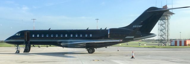 Bombardier Global Express (N618WF) - Southend Airport UK