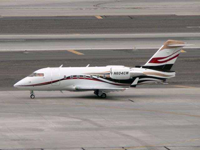 Canadair Challenger (N604CW) - Feb. 4, 2008 - Superbowl visitor