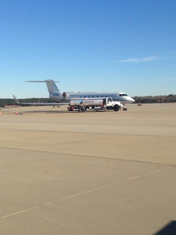 Gulfstream Aerospace Gulfstream V (N517DW) - New Colleen Corp (GSK) G550 at Landmark RDU