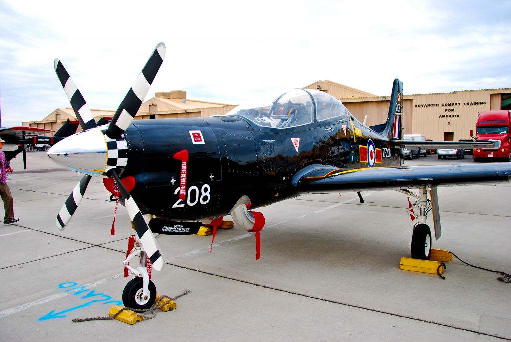 Experimental 200kts (N208PZ) - N208PZ Short Brothers Plc S312 TUCANO T MK1 C/N T33 - Aviation Nation 2011 Nellis Afb Airport (Las Vegas, NV) KLSV / LSV  November 13, 2011 TDelCoro
