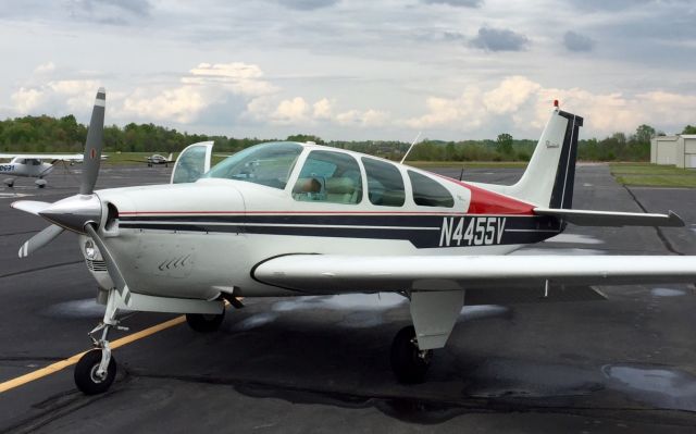 Beechcraft Bonanza (33) (N4455V) - N4455V