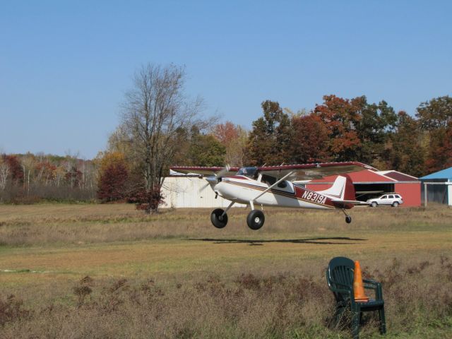 Cessna 170 (N8319A) - Spot landing contest.