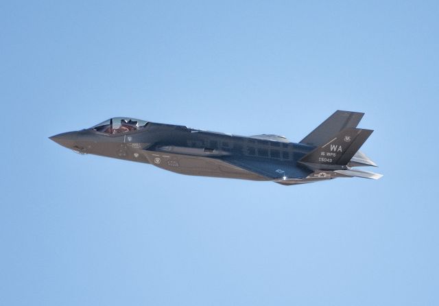 12-5049 — - F-35A Lightning II based at Nellis AFB, Nevada.