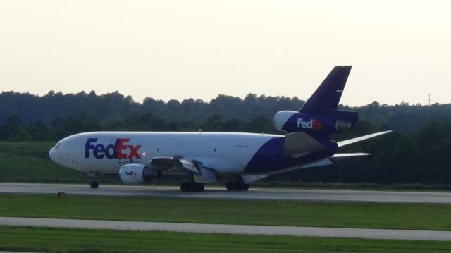 McDonnell Douglas DC-10 (N385FE) - FedEx 765 arriving from Memphis at 6;56 P.M.   Taken June 7, 2015.