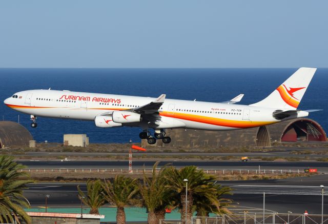 Airbus A340-300 (PZ-TCR) - August 2017.