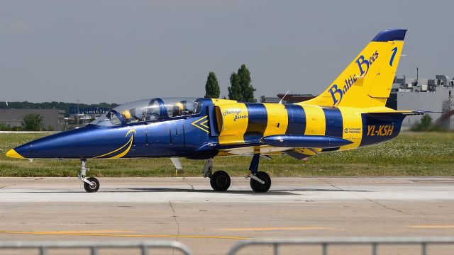 Aero L-39 Albatros (YL-KSH) - The leader of the Baltic Bees at LRBS, 2013/07/26