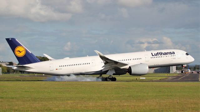 Airbus A350-900 (D-AIXA) - lufthansa a350-941 d-aixa diverting to shannon while routing munich to newark 20/6/19.