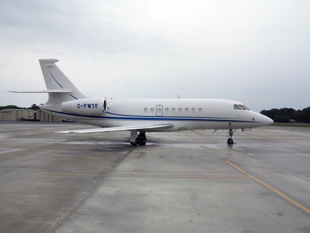 Dassault Falcon 2000 (C-FWTF) - A very nice business jet with exceptional short field performance. No location as per