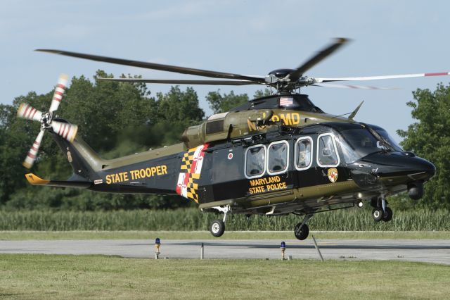 BELL-AGUSTA AB-139 (N389MD) - July 23, 2021 - landed from Washington, D.C. 
