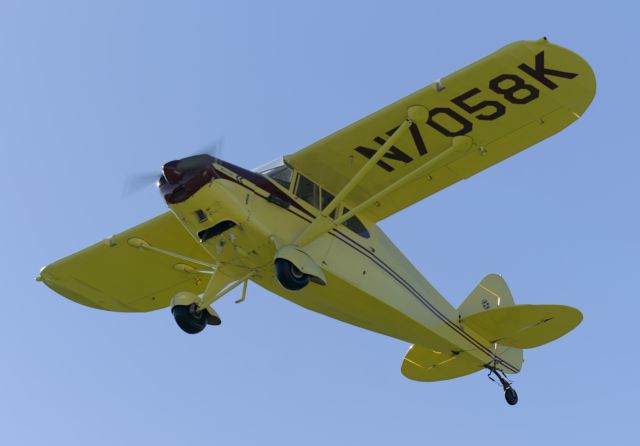 Piper PA-20 Pacer (N7058K) - 1950 PIPER PA-20 FLYING 8/30/24