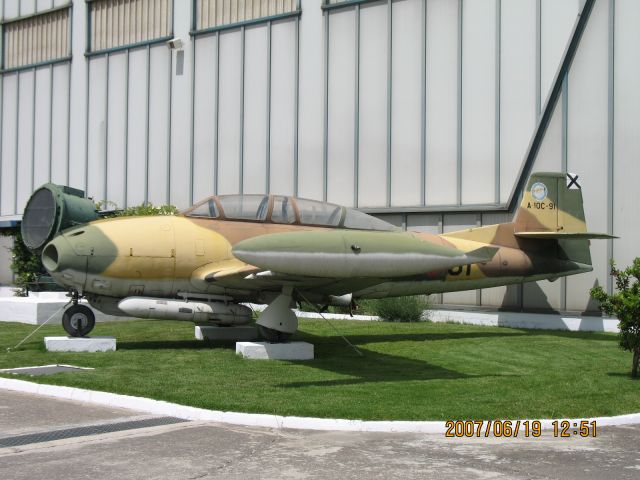 — — - Hispano Aviacion HA-220 Super Saeta at Museo de Aviacion de Cuatro Vientos, Madrid, Spain, 2007