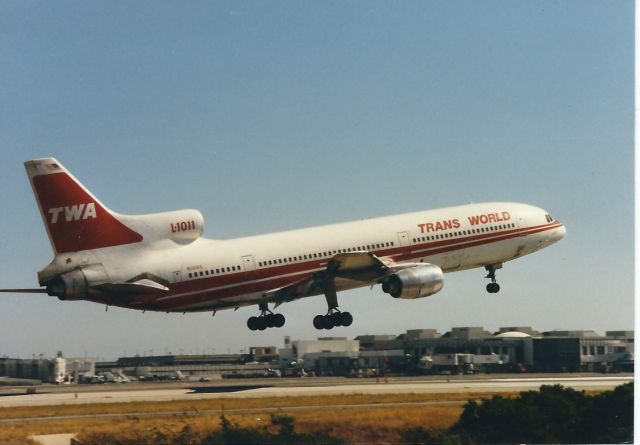 Lockheed L-1011 TriStar (N11006) - This aircraft flew it's last revenue flight for TWA on September 3,1997 from LAX to JFK.