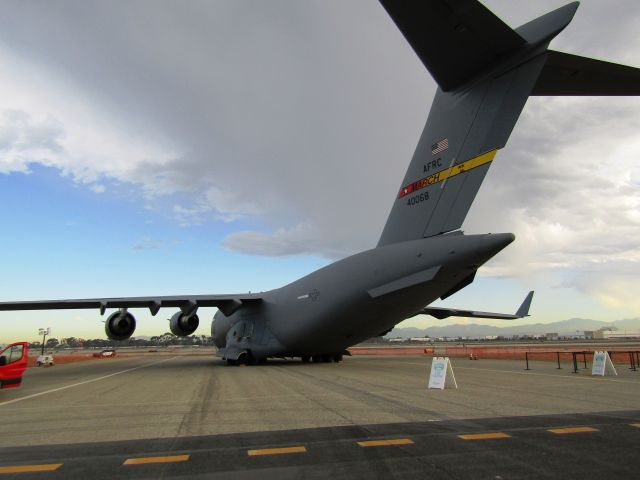 Boeing Globemaster III (94-0068) - On display at KLGB