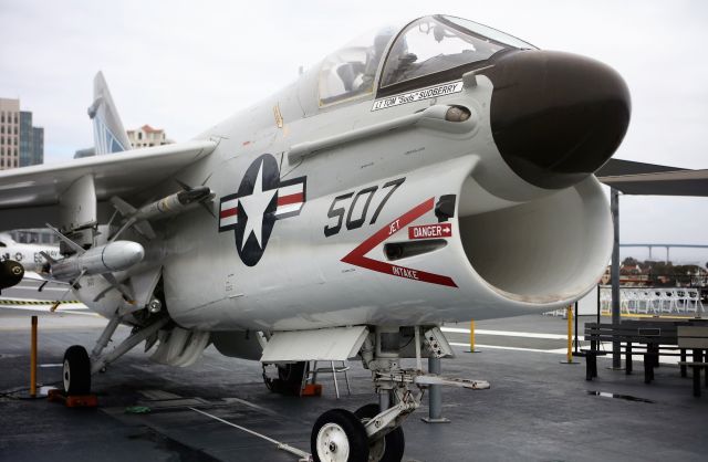 VOUGHT TA-7 Corsair 2 — - USS Midway