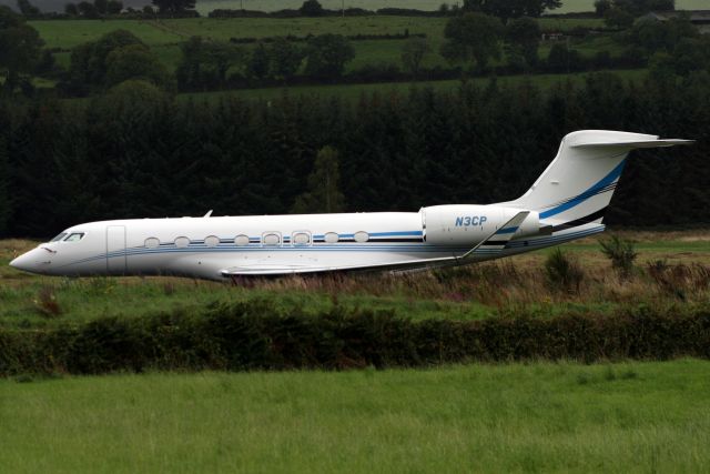 Gulfstream Aerospace Gulfstream G650 (N3CP) - Seen here on 9-Sep-17.