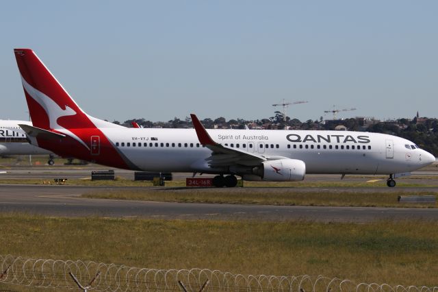 Boeing 737-800 (VH-VYJ) - on 13 August 2019