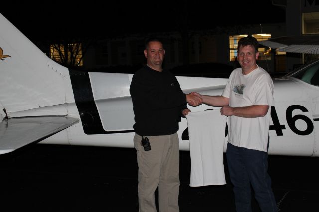 Cessna Skyhawk (N20046) - Completed my solo flight at 13 hours and put in three of my best landings so far.