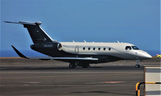 Embraer Legacy 550 (N641EE) - Santa Maria island International - LPAZ, Azores. July 20, 2021.