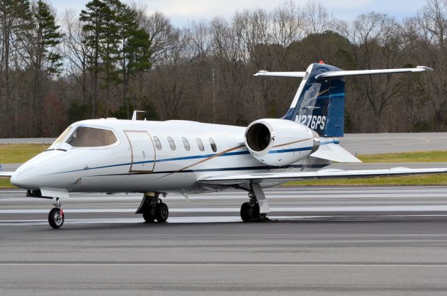 Learjet 31 (N276PS) - G & L AVIATION LLC at KJQF - 1/17/16