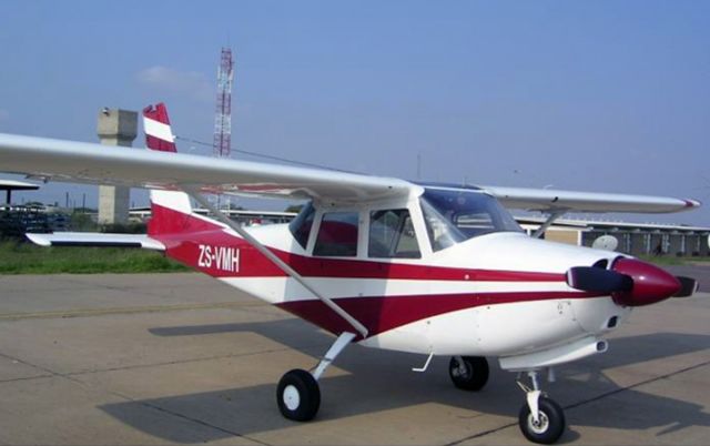 ZS-VMH — - At Gaborone, Botswana. A rare bird, built at Partenavia, Italy.