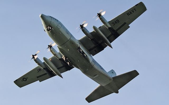 Lockheed C-130 Hercules (16-5349) - convoy3261 usn c-130t 165349 landing at shannon this evening 9/8/18.